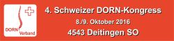 4. Schweizer DORN-Kongress – Deitingen 2016